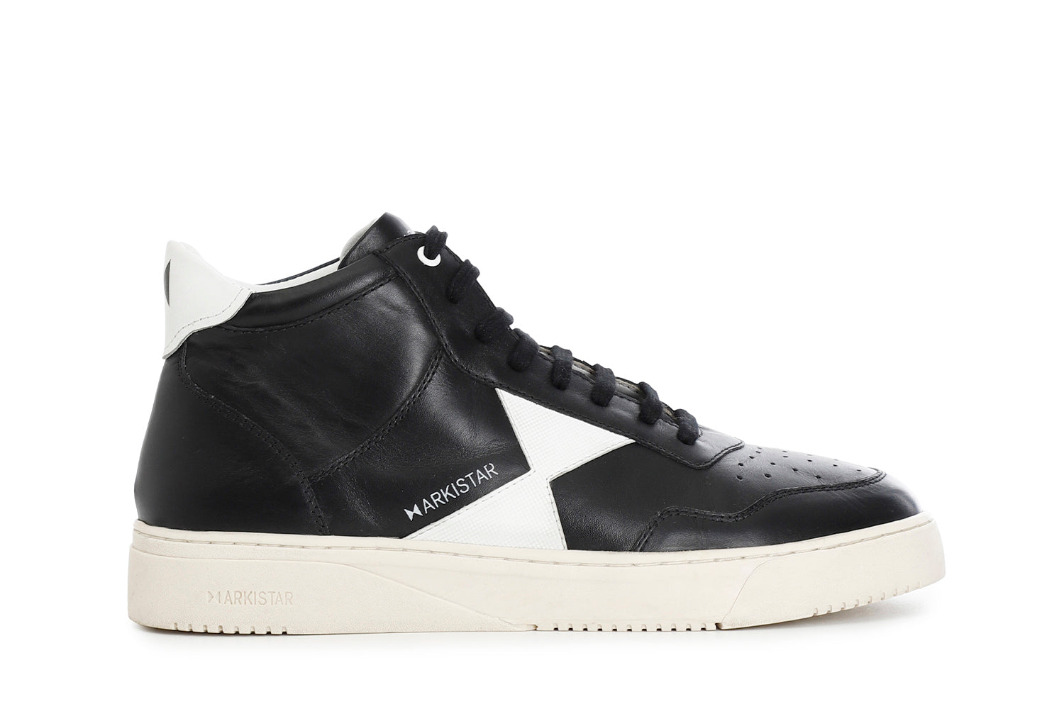 SNEAKER MID TOP - Black/White