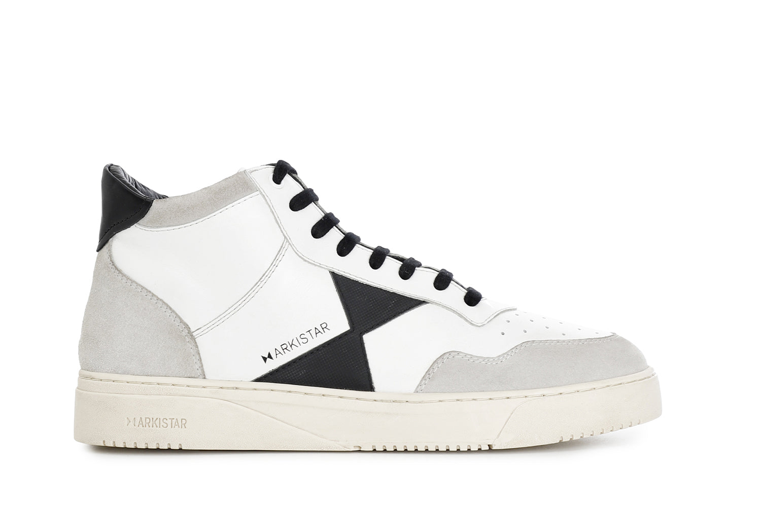 MID TOP SNEAKER - White/Black