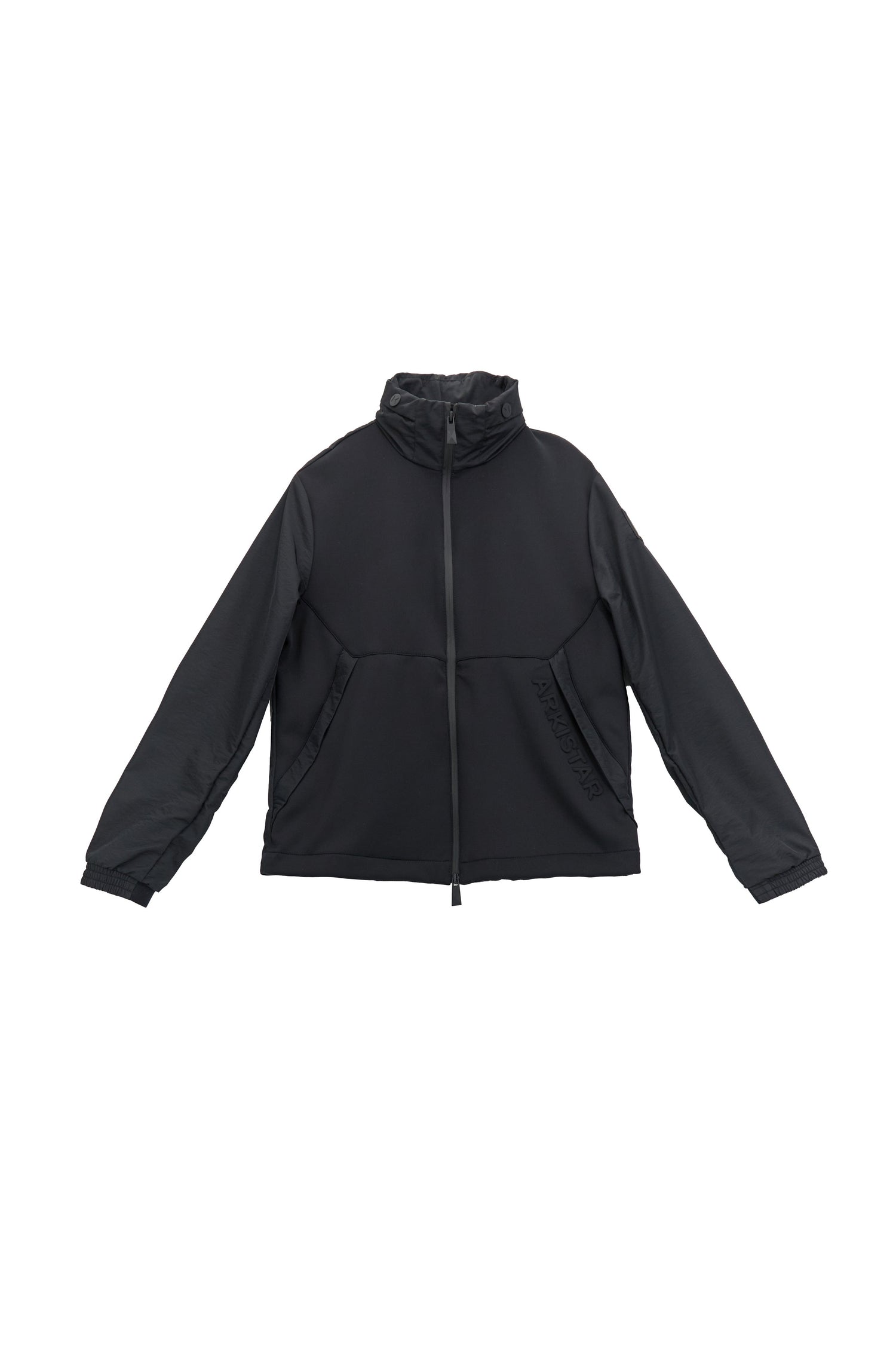 Felpa Tecnica Bimateriale Con Logo Alta