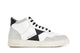 SNEAKER MID TOP - Bianco/Nero